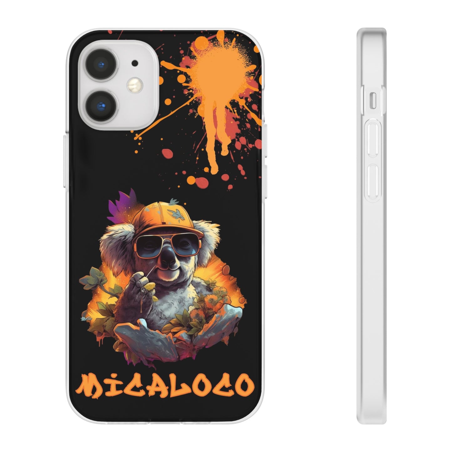 AUSSIE MAD C*NT KOALAS IPHONE FLEXI CASE (#1 TOOTHPICK GUY)