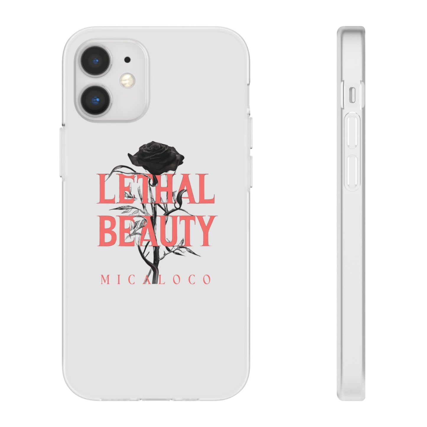 LETHAL BEAUTY IPHONE FLEXI PHONECASE