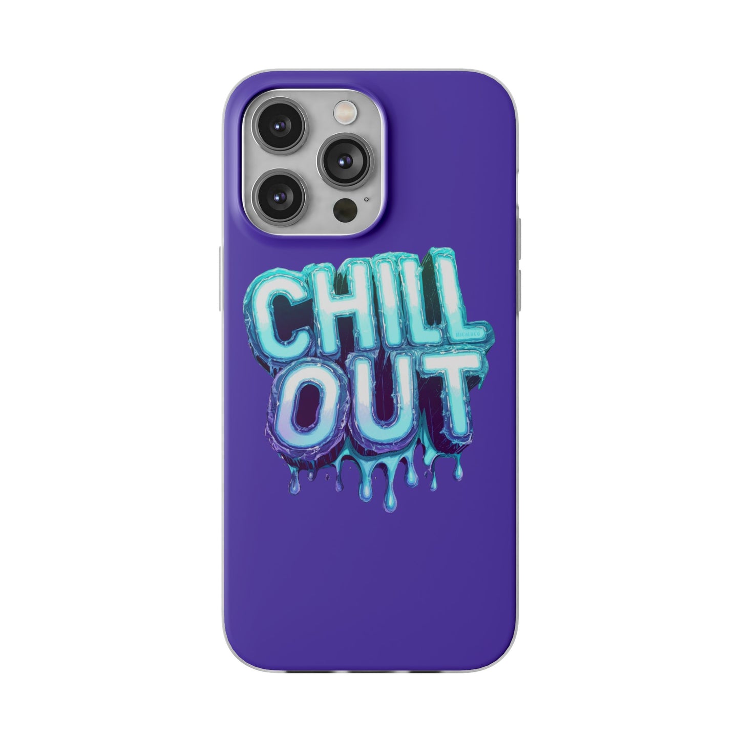 CHILL OUT IPHONE FLEXI PHONECASE