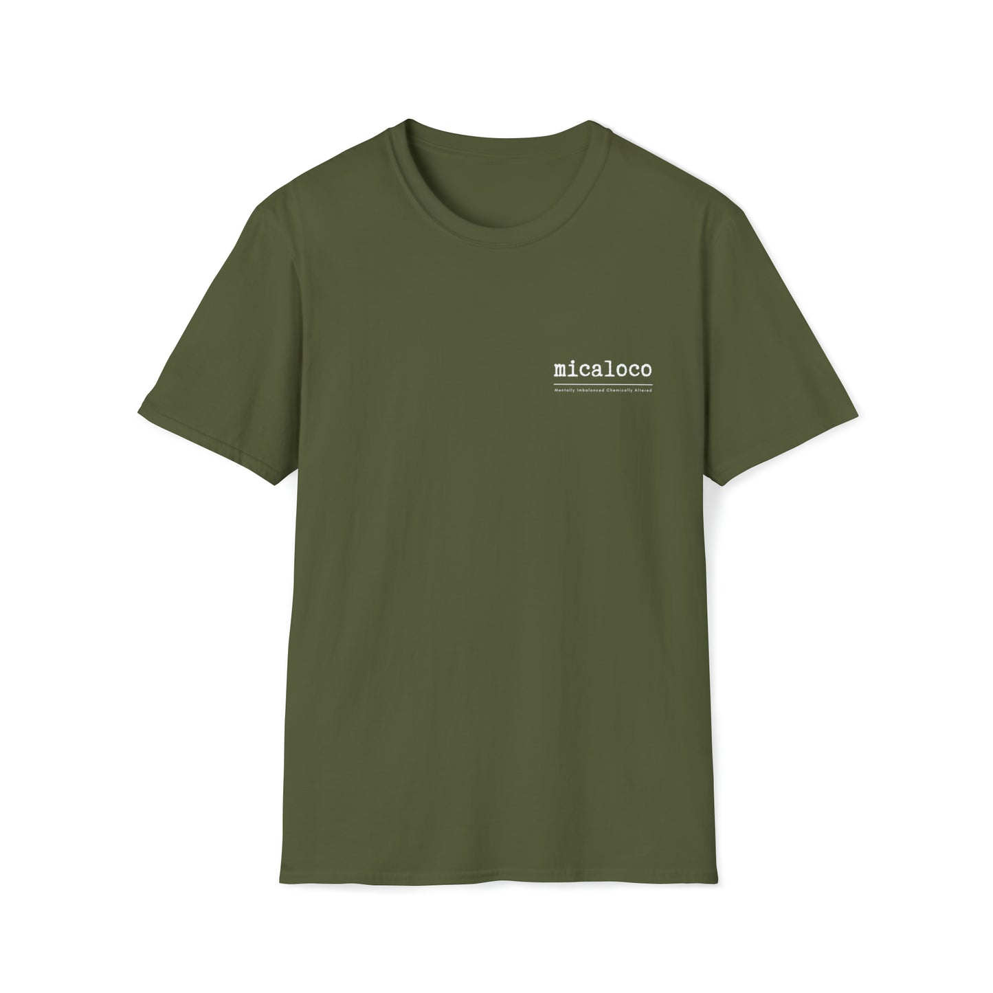 ORIGINAL MICALOCO LOGO (FRONT & BACK) T-SHIRT