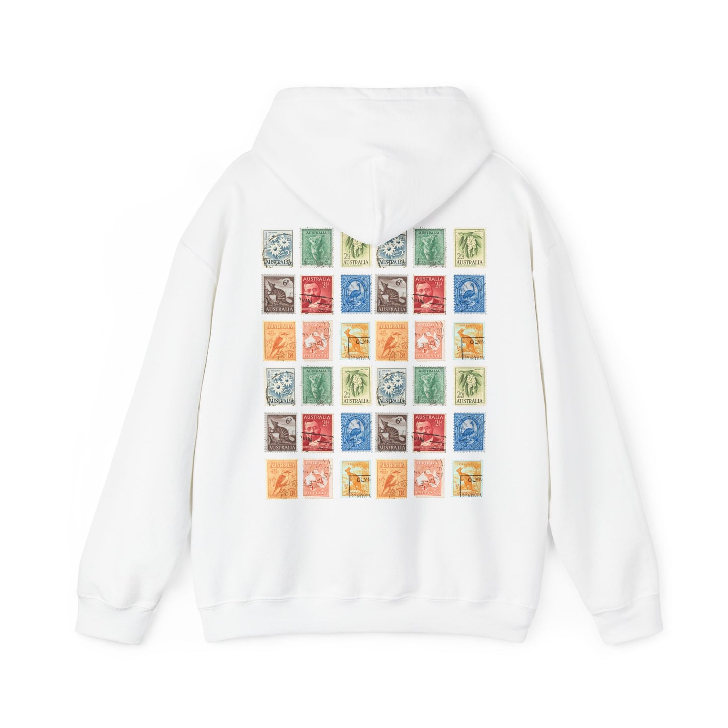 VINTAGE AUSSIE STAMP CLASSIC HOODIE
