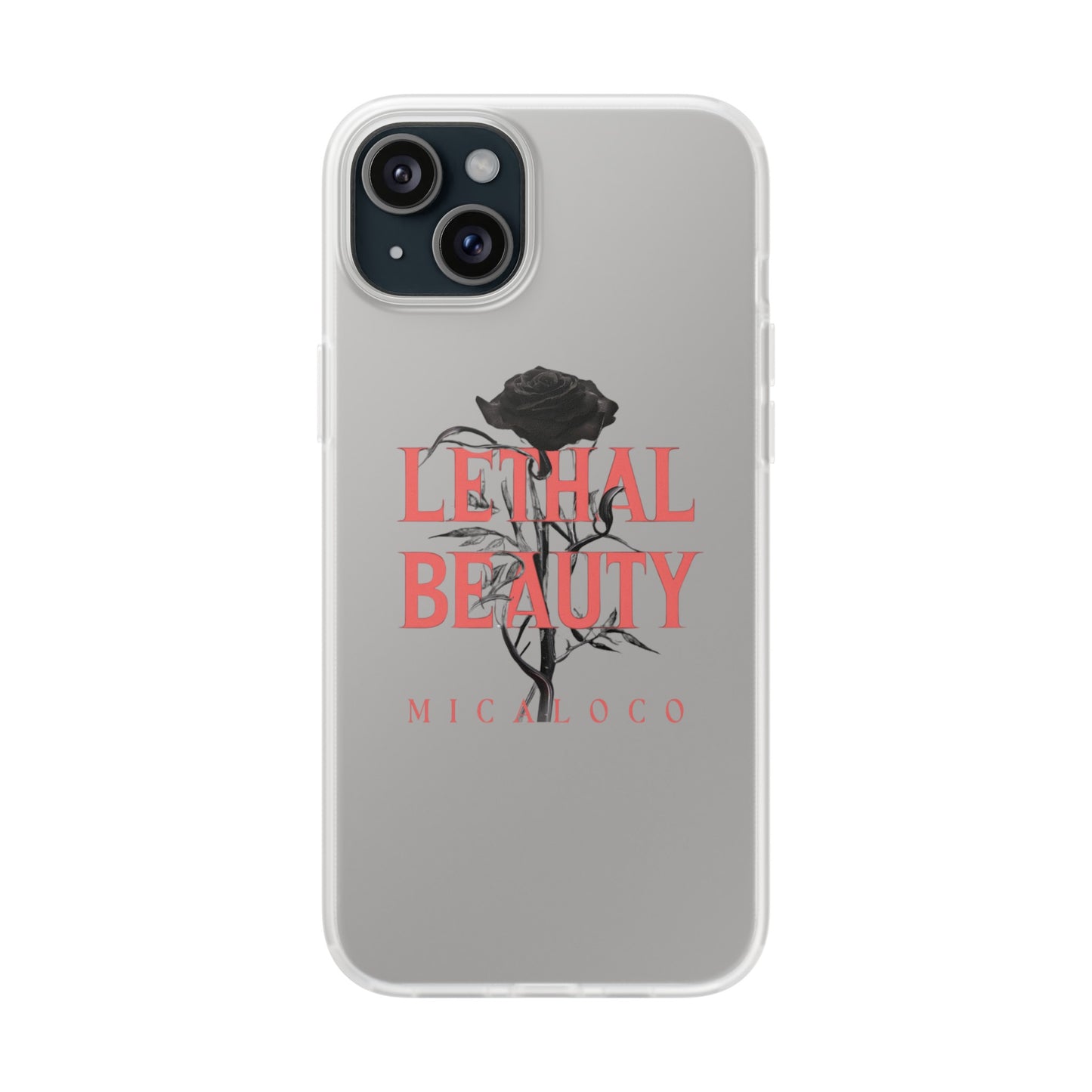 LETHAL BEAUTY IPHONE FLEXI PHONECASE