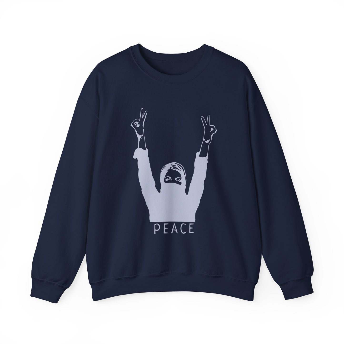 PEACE GIRL CREWNECK