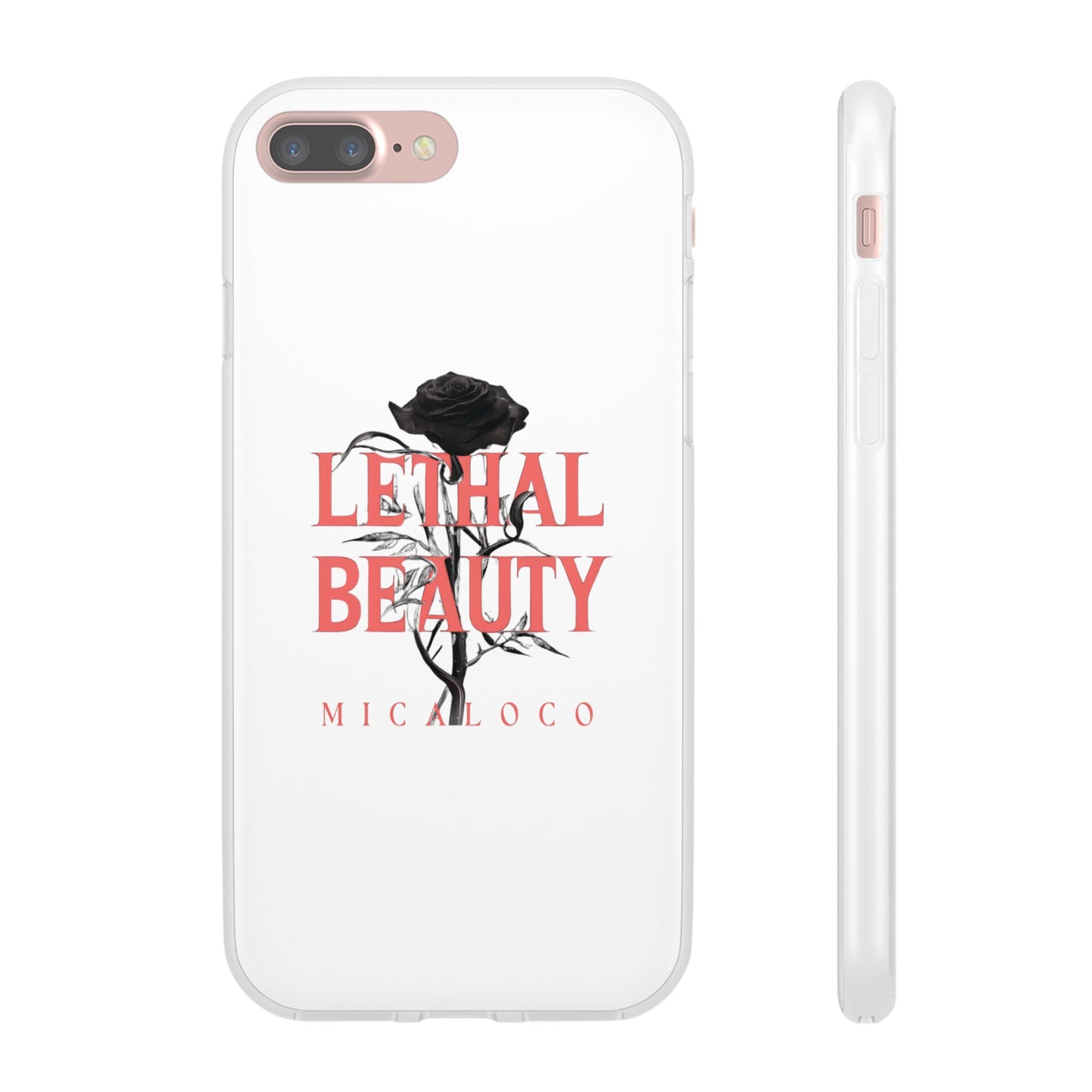LETHAL BEAUTY IPHONE FLEXI PHONECASE