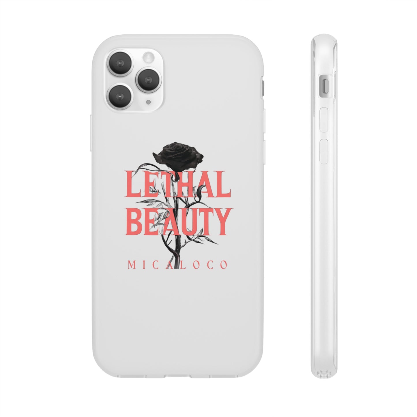 LETHAL BEAUTY IPHONE FLEXI PHONECASE