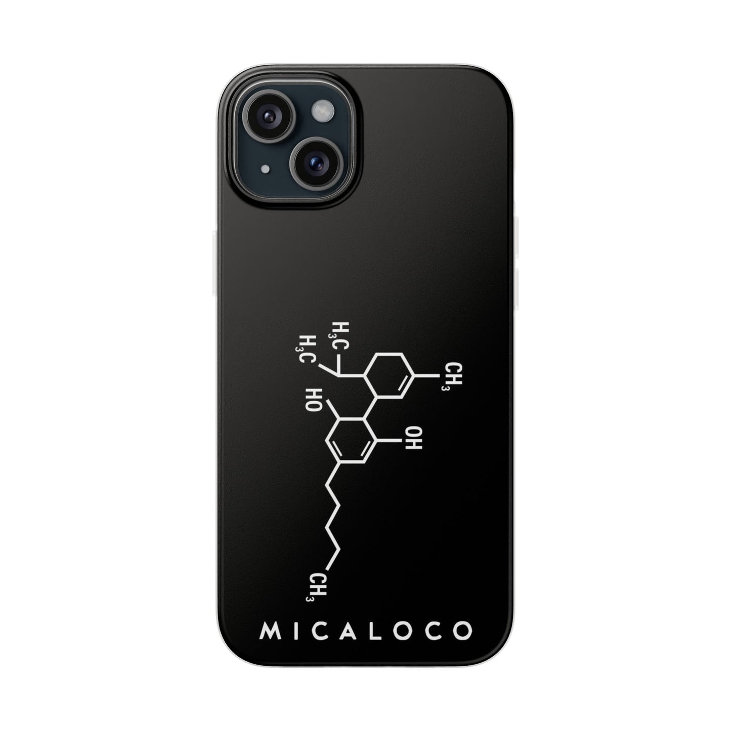 MARYJANE CHEMICAL CODE (BLK) IPHONE FLEXI PH CASE