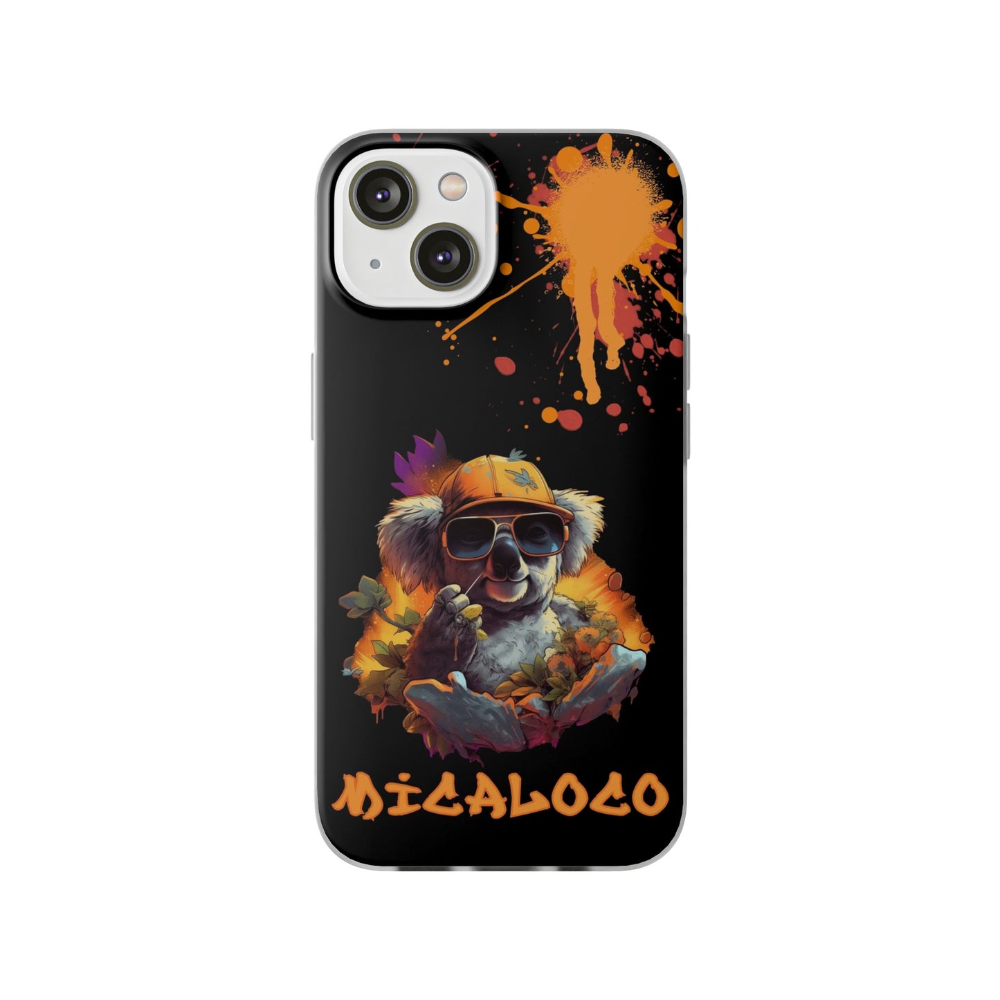AUSSIE MAD C*NT KOALAS IPHONE FLEXI CASE (#1 TOOTHPICK GUY)