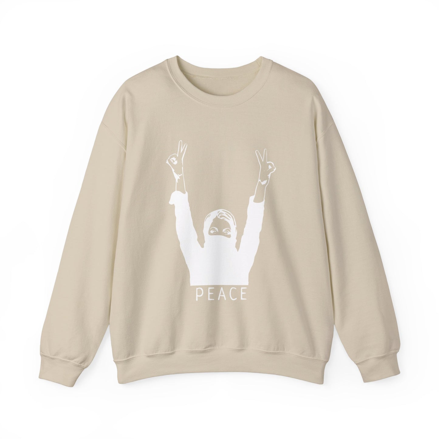 PEACE GIRL CREWNECK