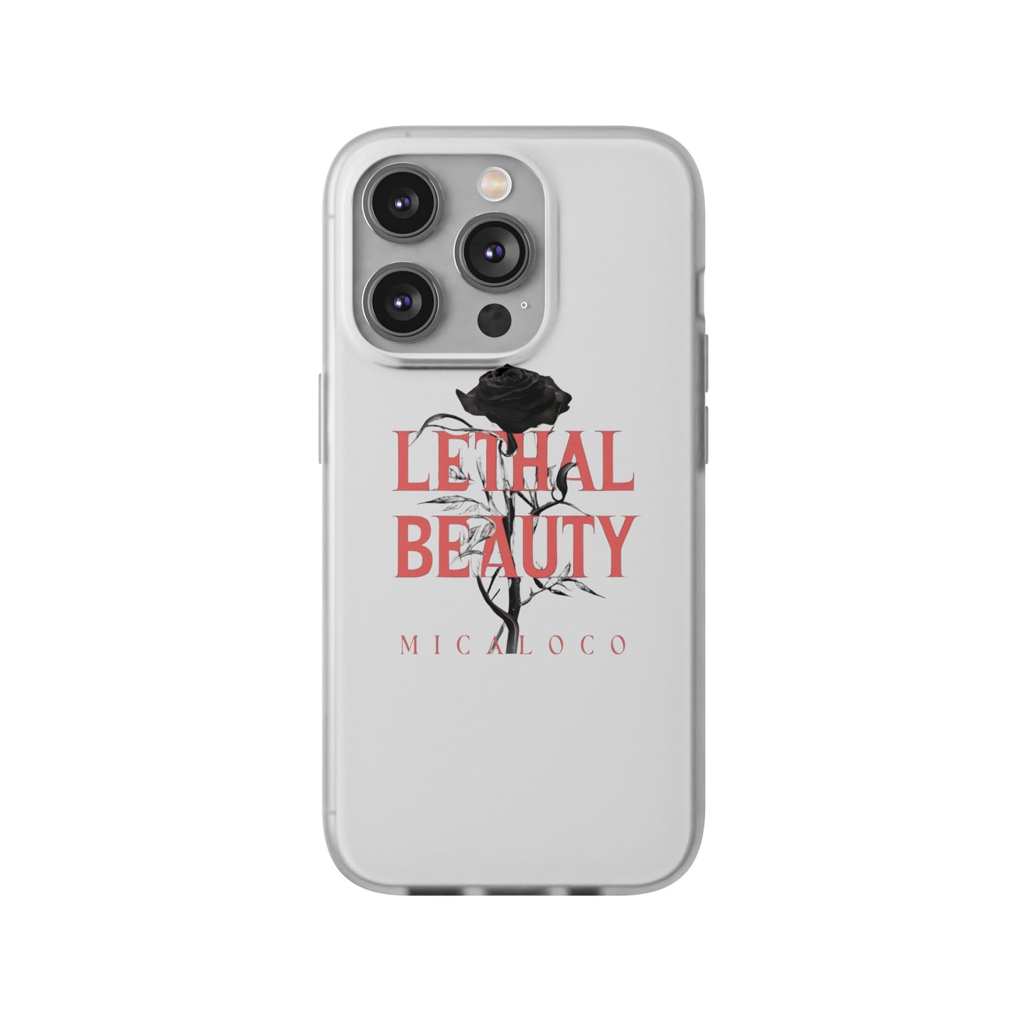 LETHAL BEAUTY IPHONE FLEXI PHONECASE