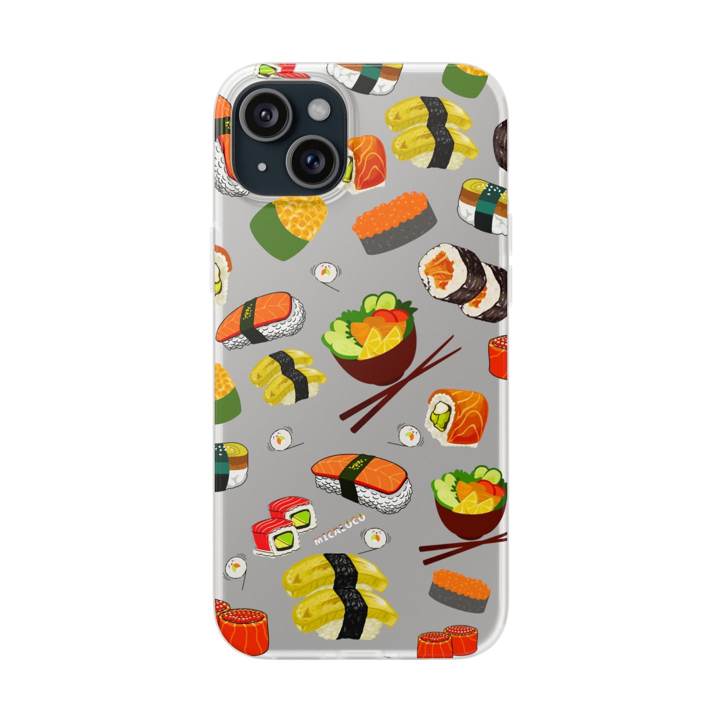 SUSHI IPHONE FLEXI PHONECASE