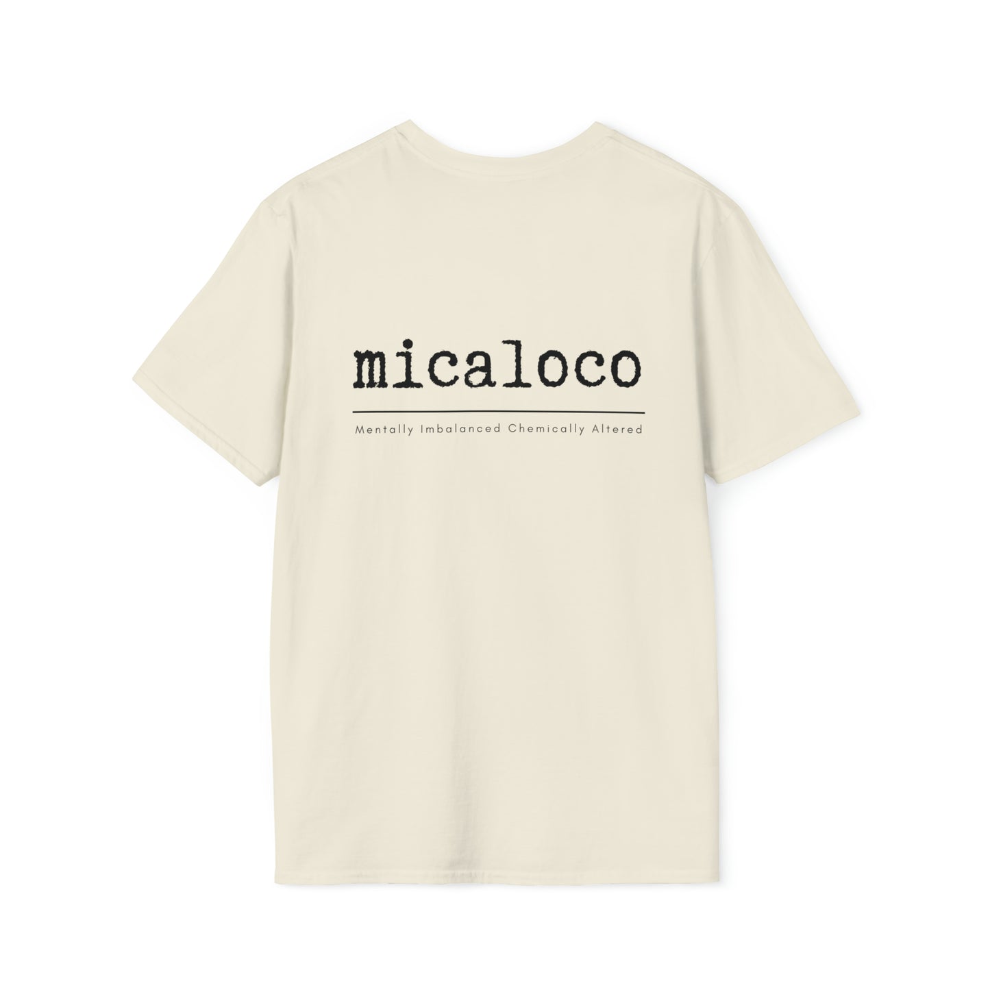 ORIGINAL MICALOCO LOGO (FRONT & BACK) T-SHIRT