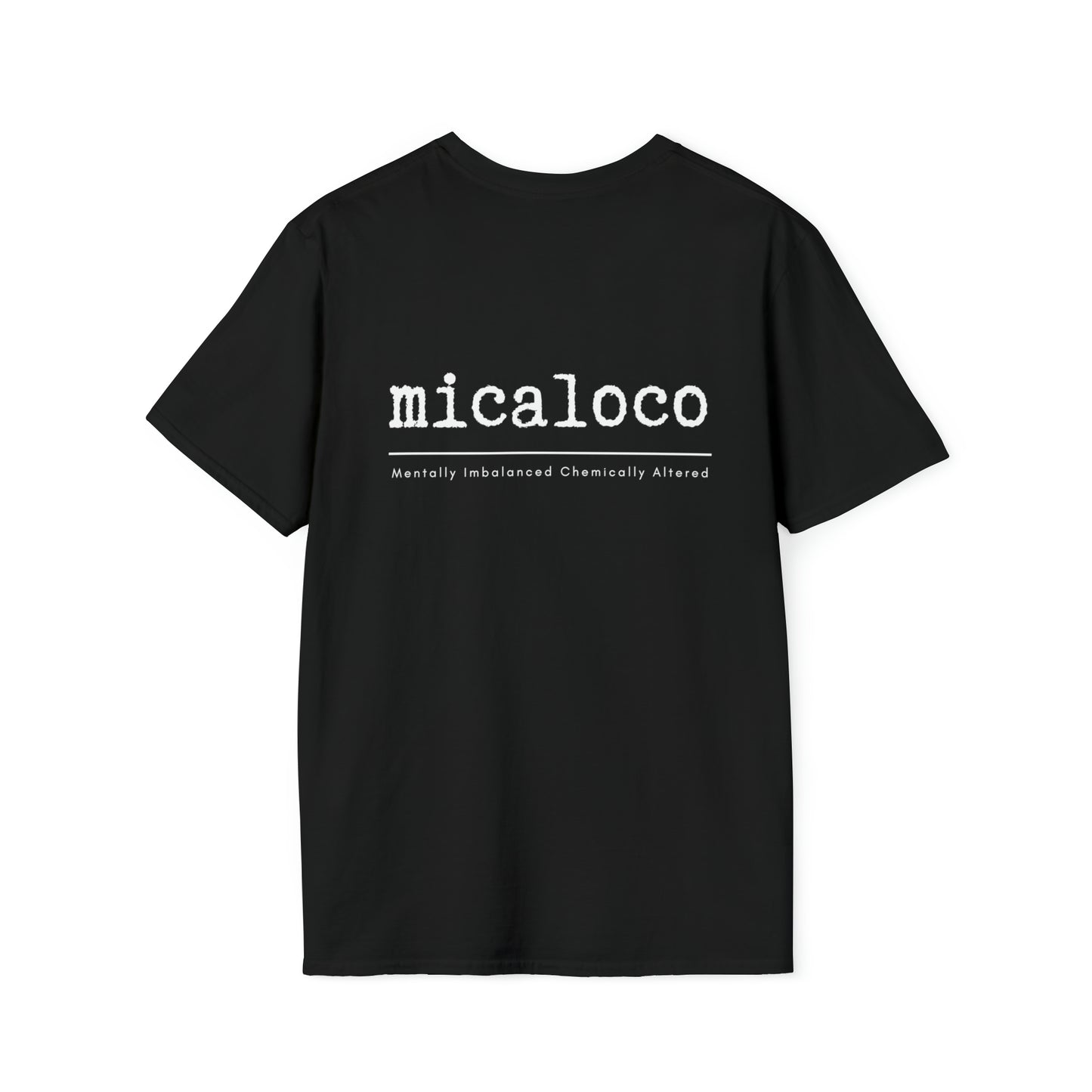 ORIGINAL MICALOCO LOGO (FRONT & BACK) T-SHIRT