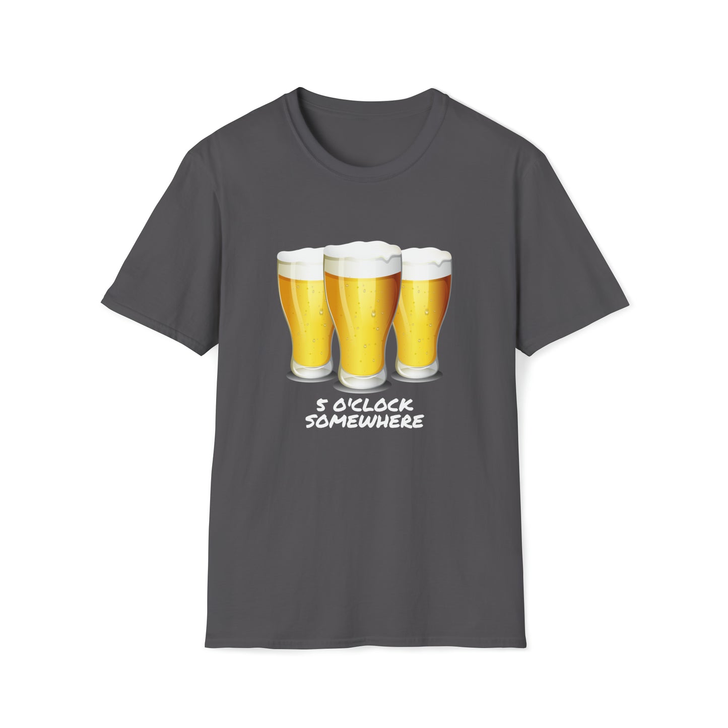THREE BEERS O'CLOCK T-SHIRT