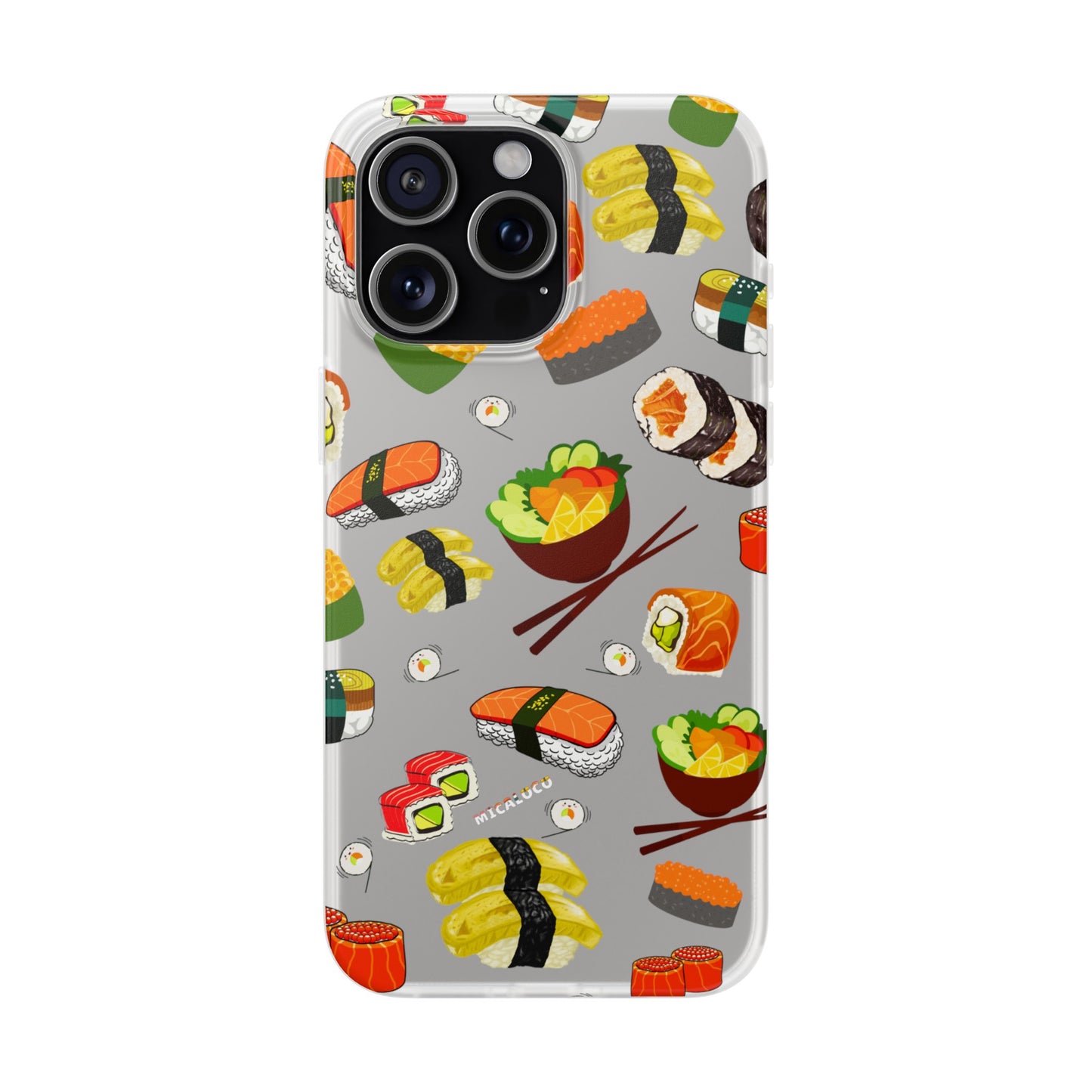 SUSHI IPHONE FLEXI PHONECASE
