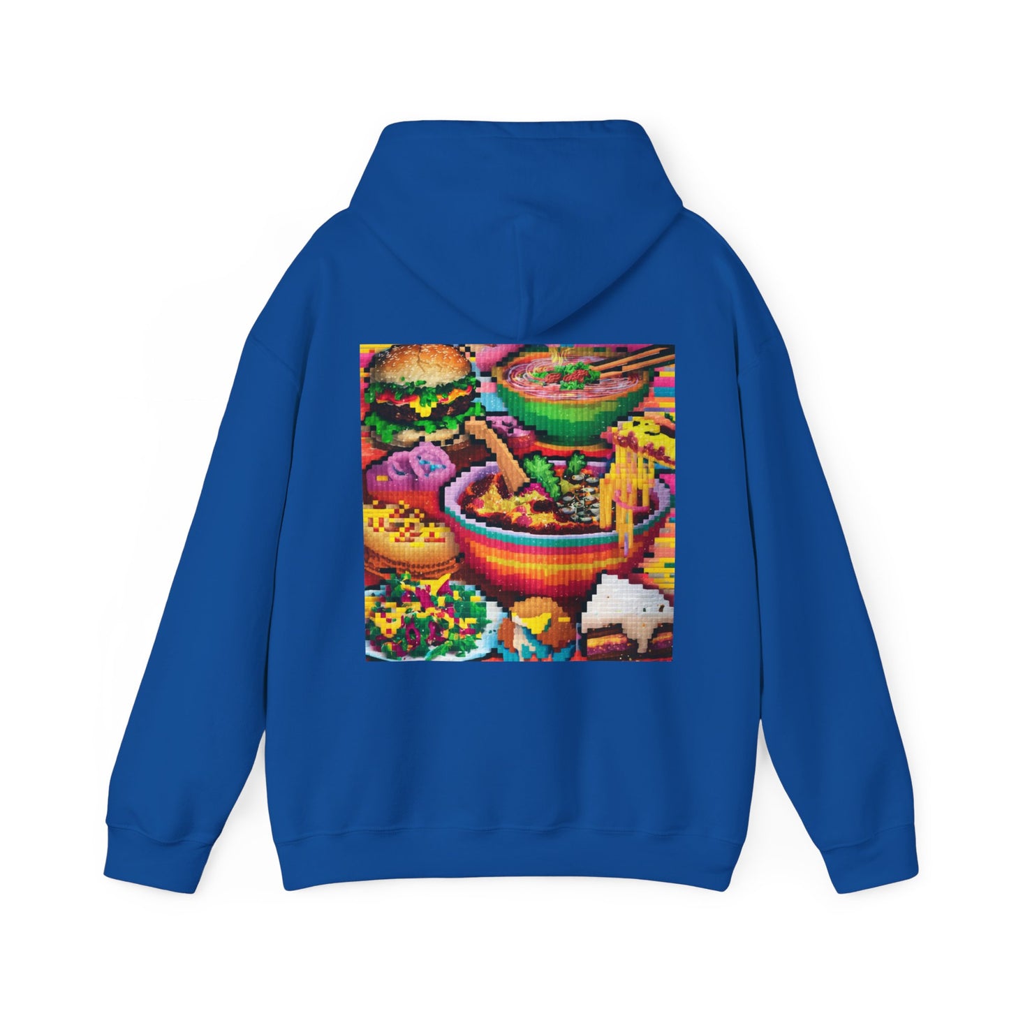 PIXELATED FOOD CLASSIC HOODIE