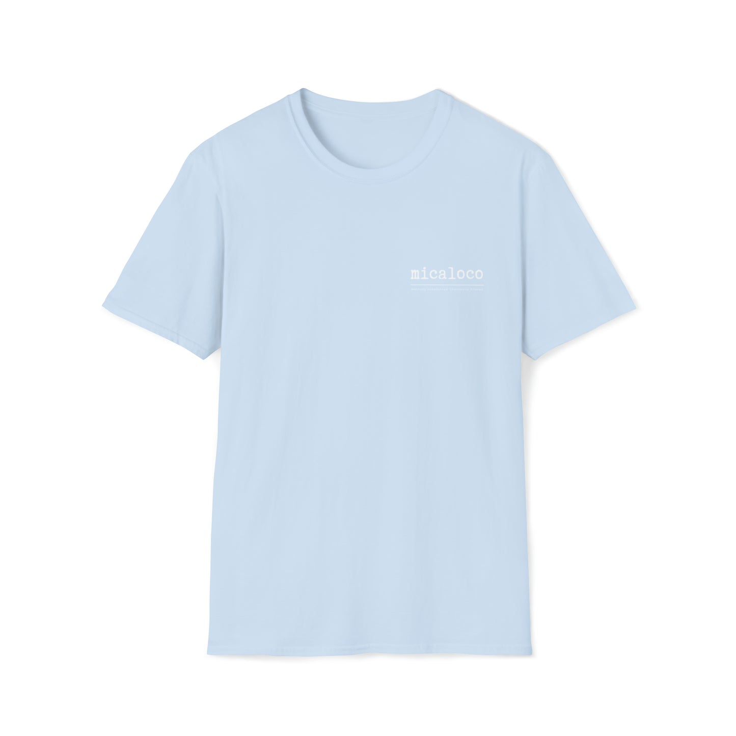 ORIGINAL MICALOCO LOGO (FRONT & BACK) T-SHIRT
