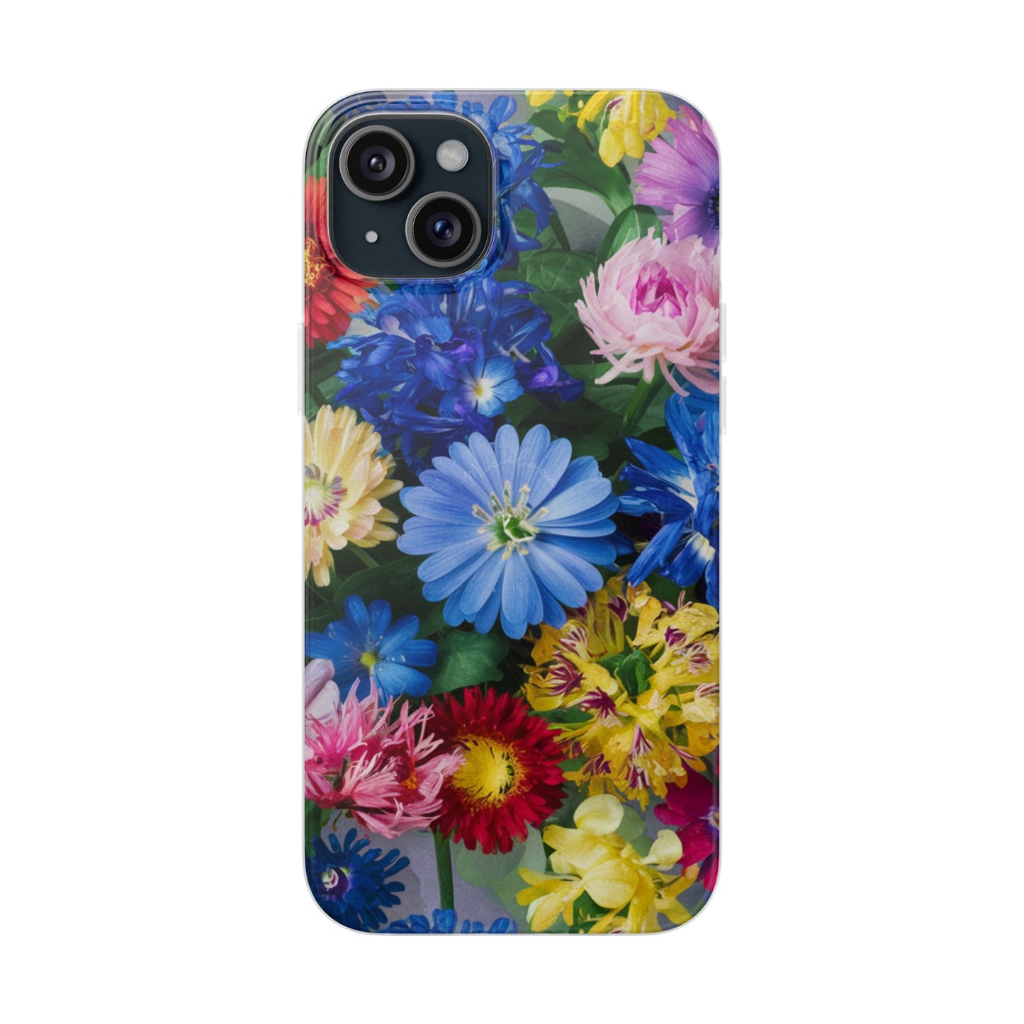 COLOURFUL FLOWER IPHONE FLEXI PHONECASE