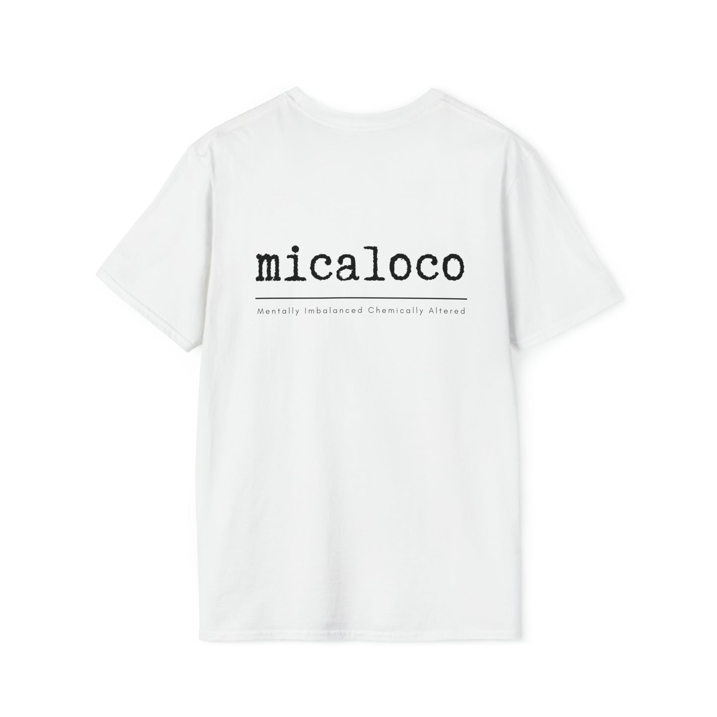 ORIGINAL MICALOCO LOGO (FRONT & BACK) T-SHIRT
