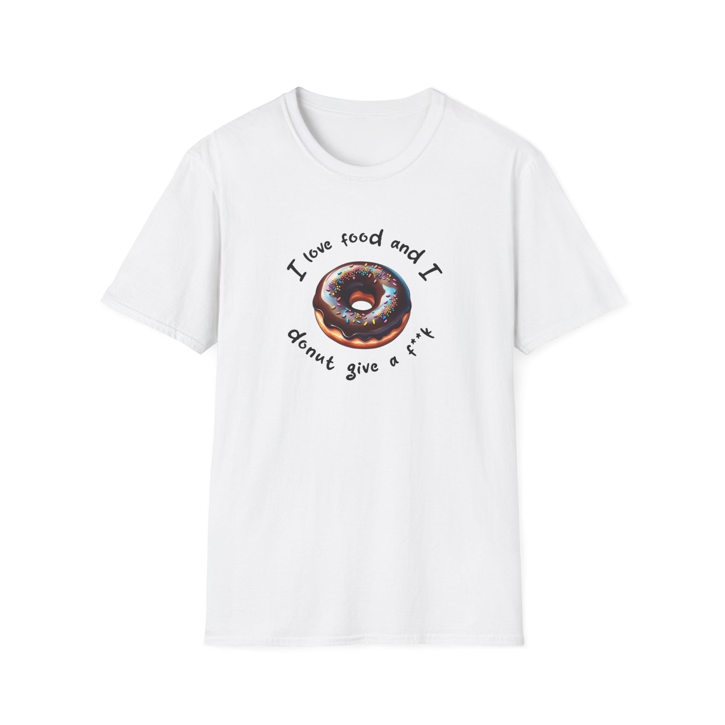 I LOVE FOOD & DON'T GIVE A FK CLASSIC FIT T-SHIRT