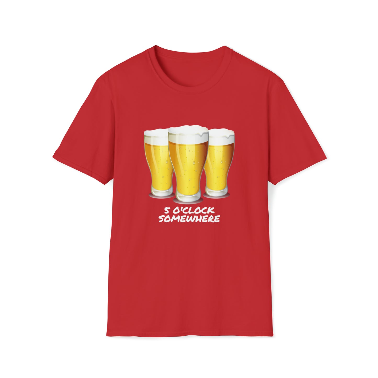 THREE BEERS O'CLOCK T-SHIRT