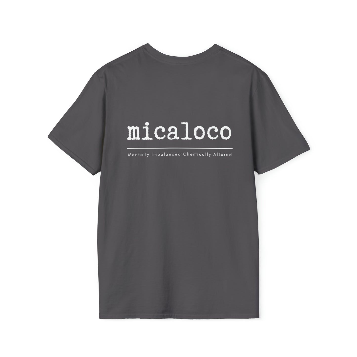ORIGINAL MICALOCO LOGO (FRONT & BACK) T-SHIRT