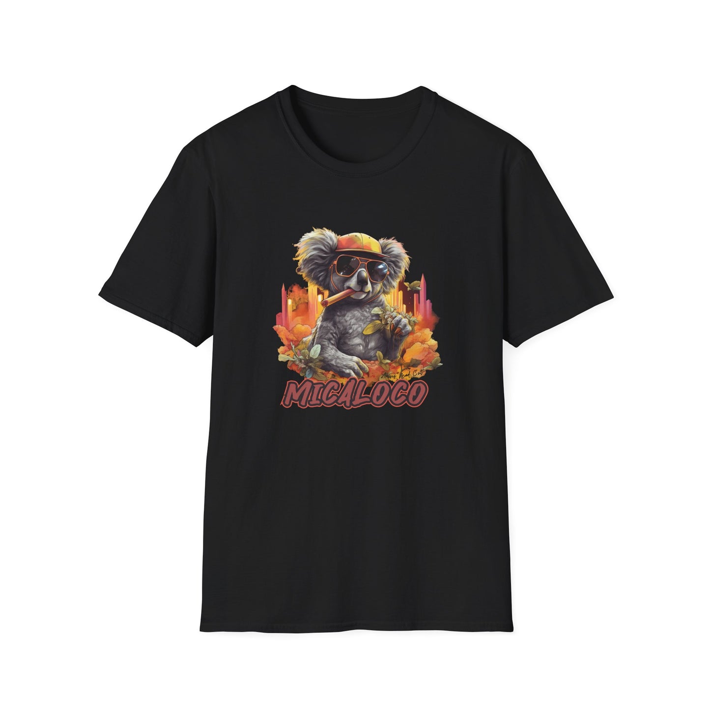 AUSSIE MAD C*NT KOALAS CLASSIC FIT T-SHIRT (#2 CIGAR GUY)
