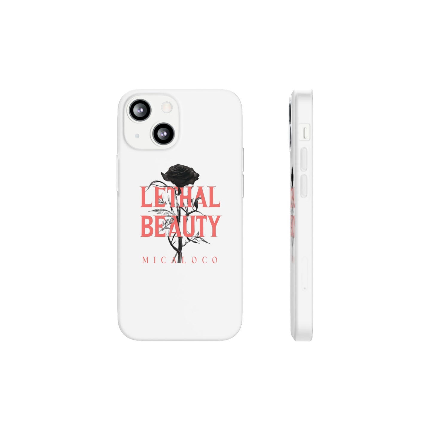 LETHAL BEAUTY IPHONE FLEXI PHONECASE