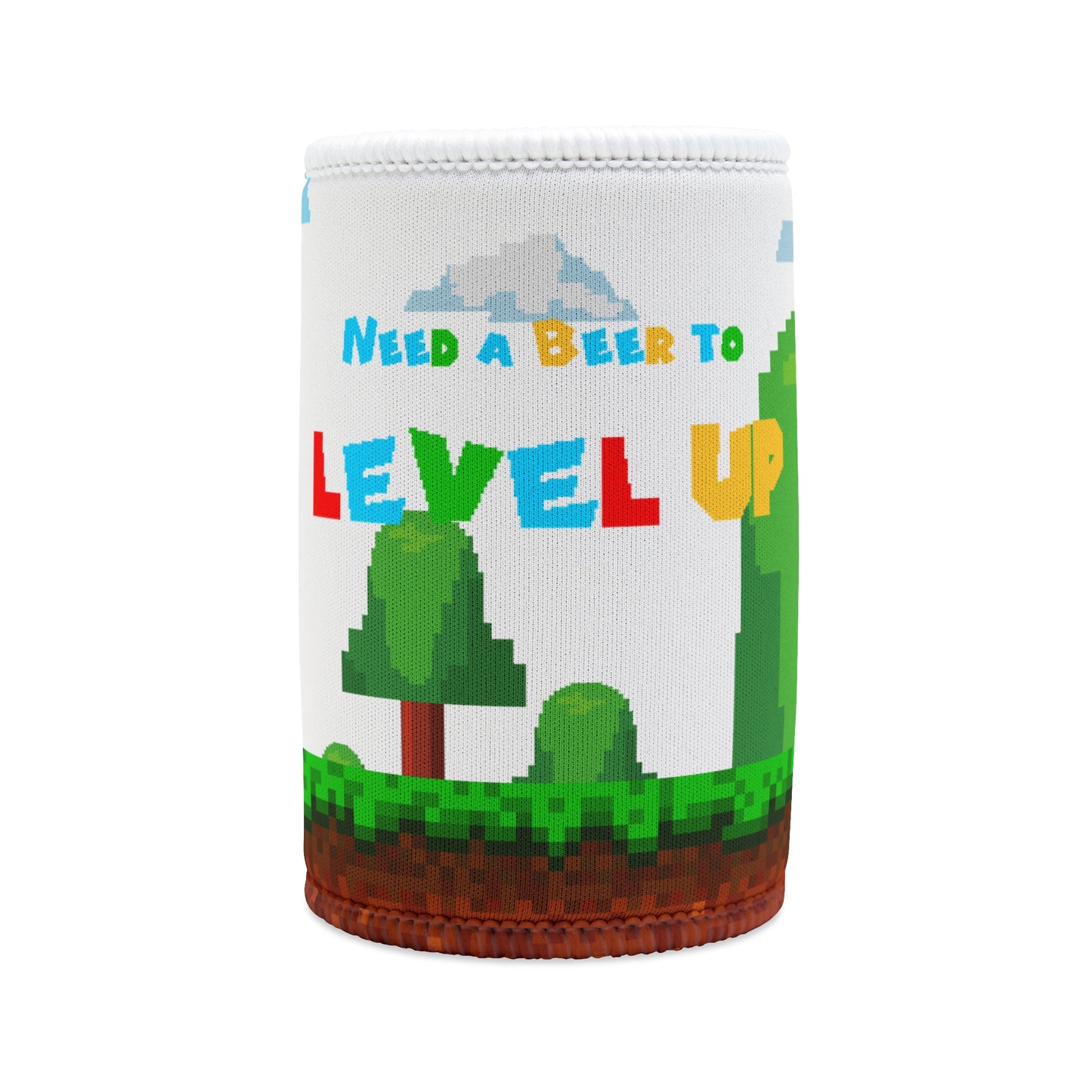 NEED A BEER TO LEVEL UP STUBBY COOLER