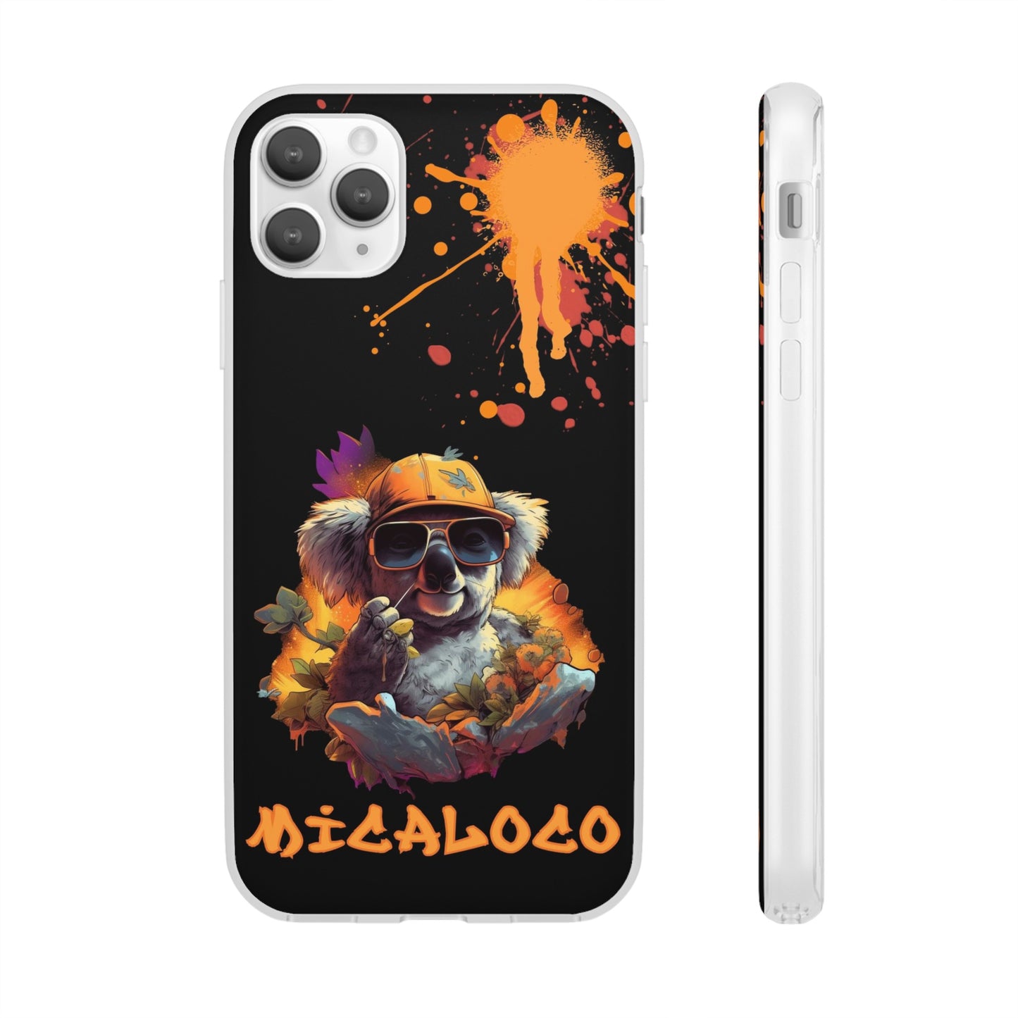 AUSSIE MAD C*NT KOALAS IPHONE FLEXI CASE (#1 TOOTHPICK GUY)