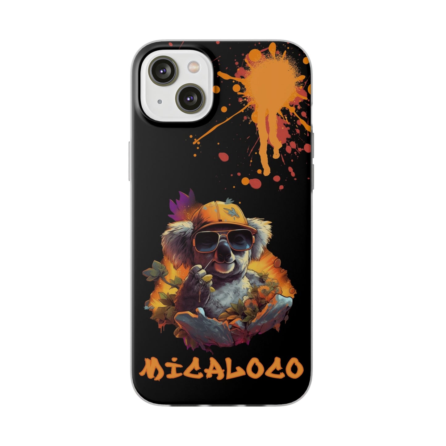 AUSSIE MAD C*NT KOALAS IPHONE FLEXI CASE (#1 TOOTHPICK GUY)