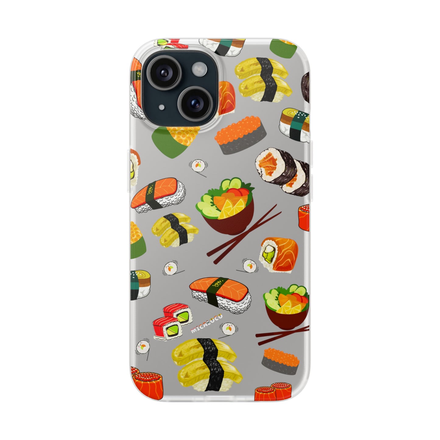 SUSHI IPHONE FLEXI PHONECASE
