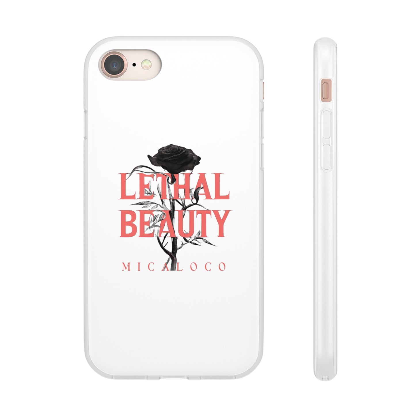 LETHAL BEAUTY IPHONE FLEXI PHONECASE