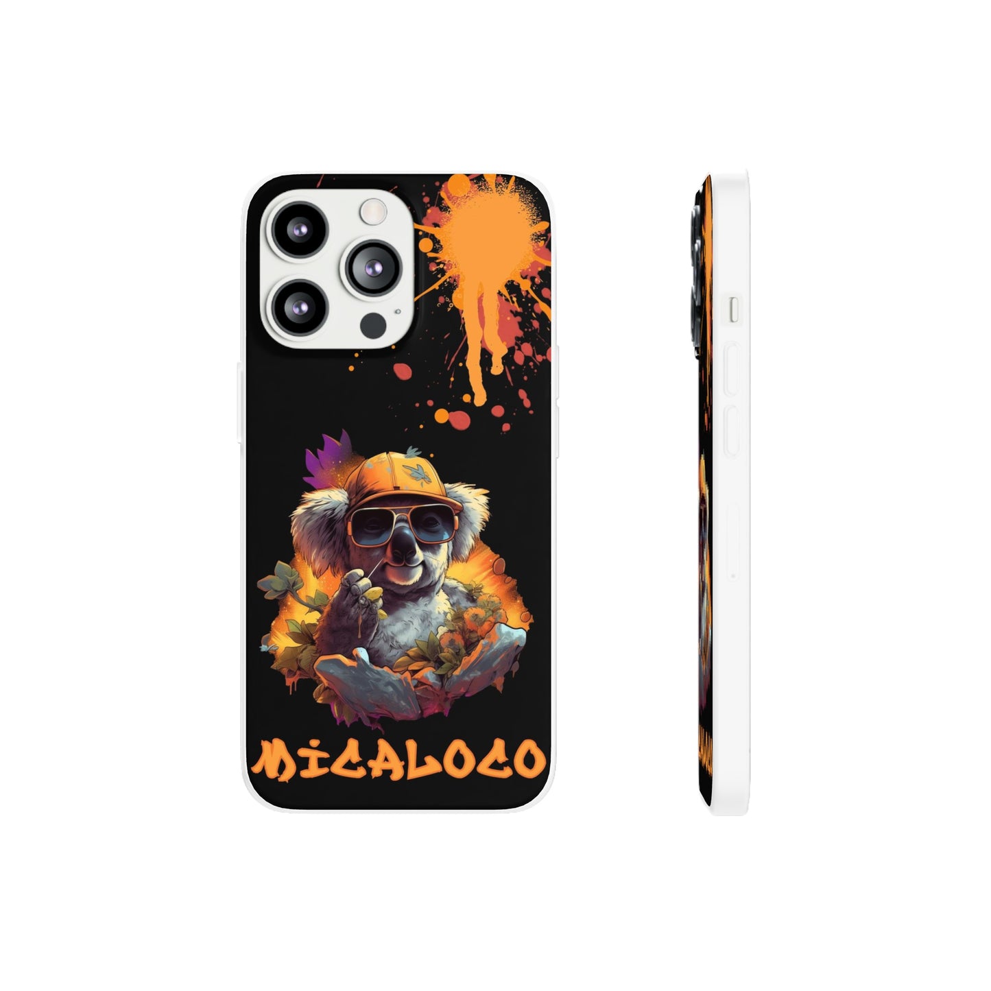 AUSSIE MAD C*NT KOALAS IPHONE FLEXI CASE (#1 TOOTHPICK GUY)