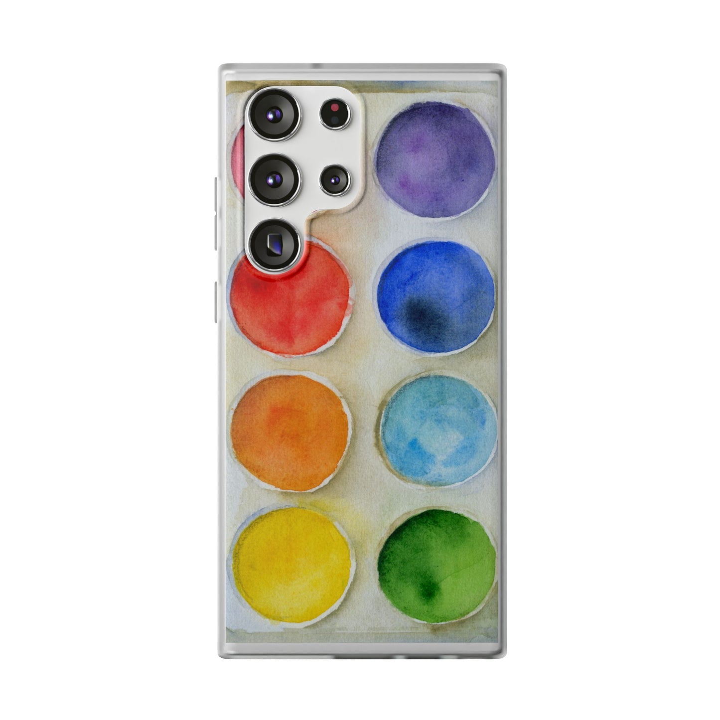 PAINT PALETTE SAMSUNG FLEXI PHONECASE