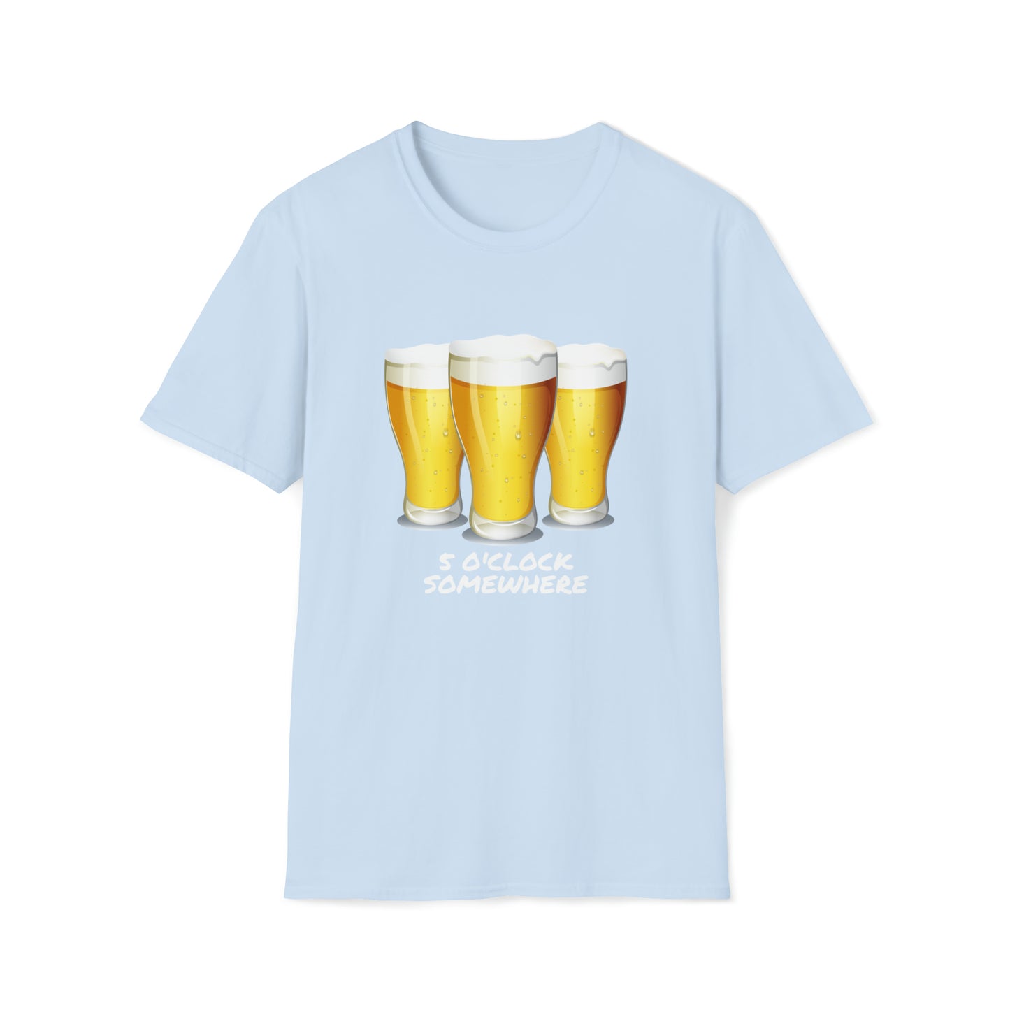 THREE BEERS O'CLOCK T-SHIRT