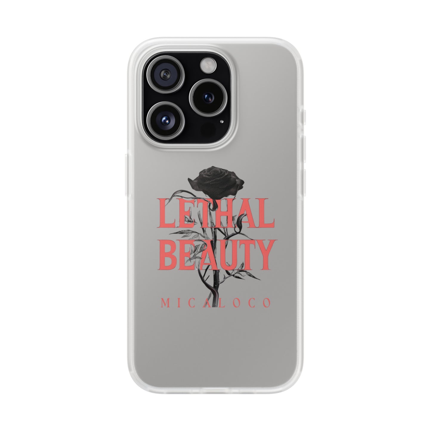 LETHAL BEAUTY IPHONE FLEXI PHONECASE