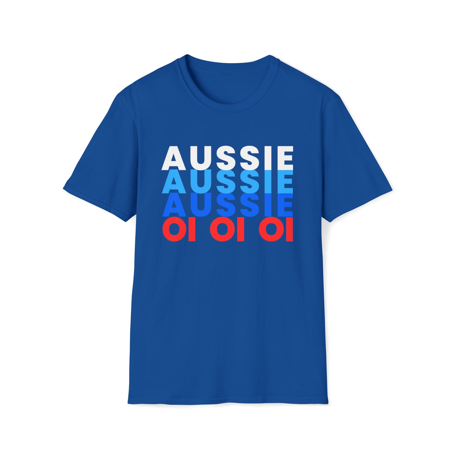 AUSSIE OI (RED.WHT.BLUE) T-SHIRT
