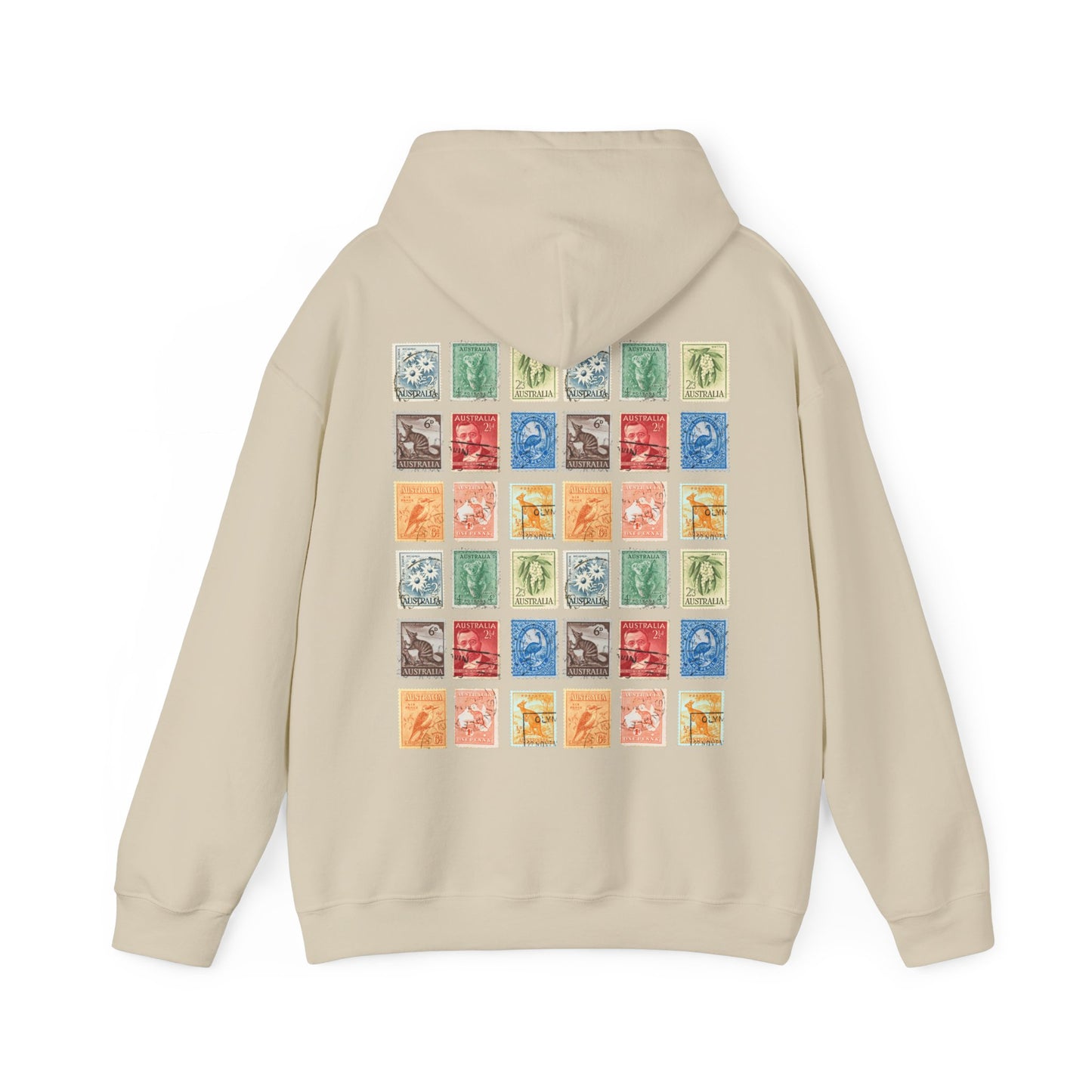 VINTAGE AUSSIE STAMP CLASSIC HOODIE