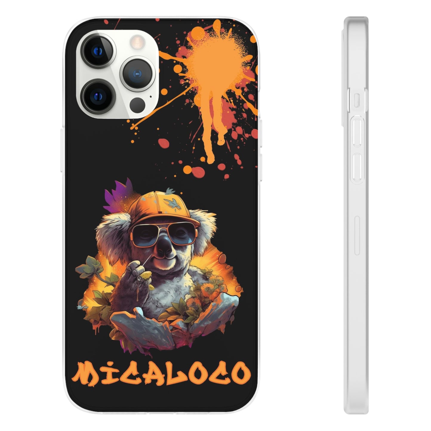 AUSSIE MAD C*NT KOALAS IPHONE FLEXI CASE (#1 TOOTHPICK GUY)