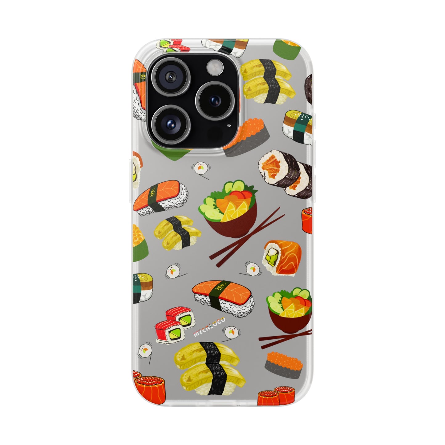 SUSHI IPHONE FLEXI PHONECASE