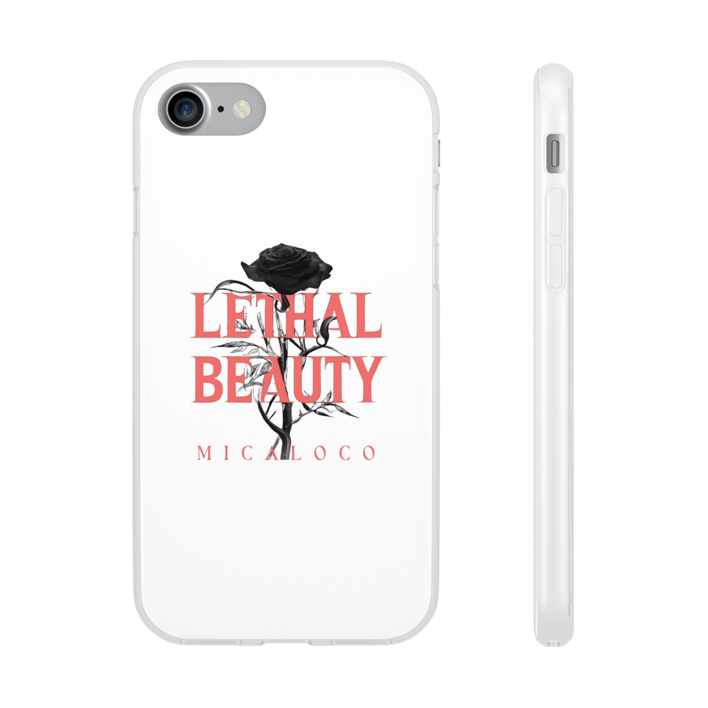 LETHAL BEAUTY IPHONE FLEXI PHONECASE