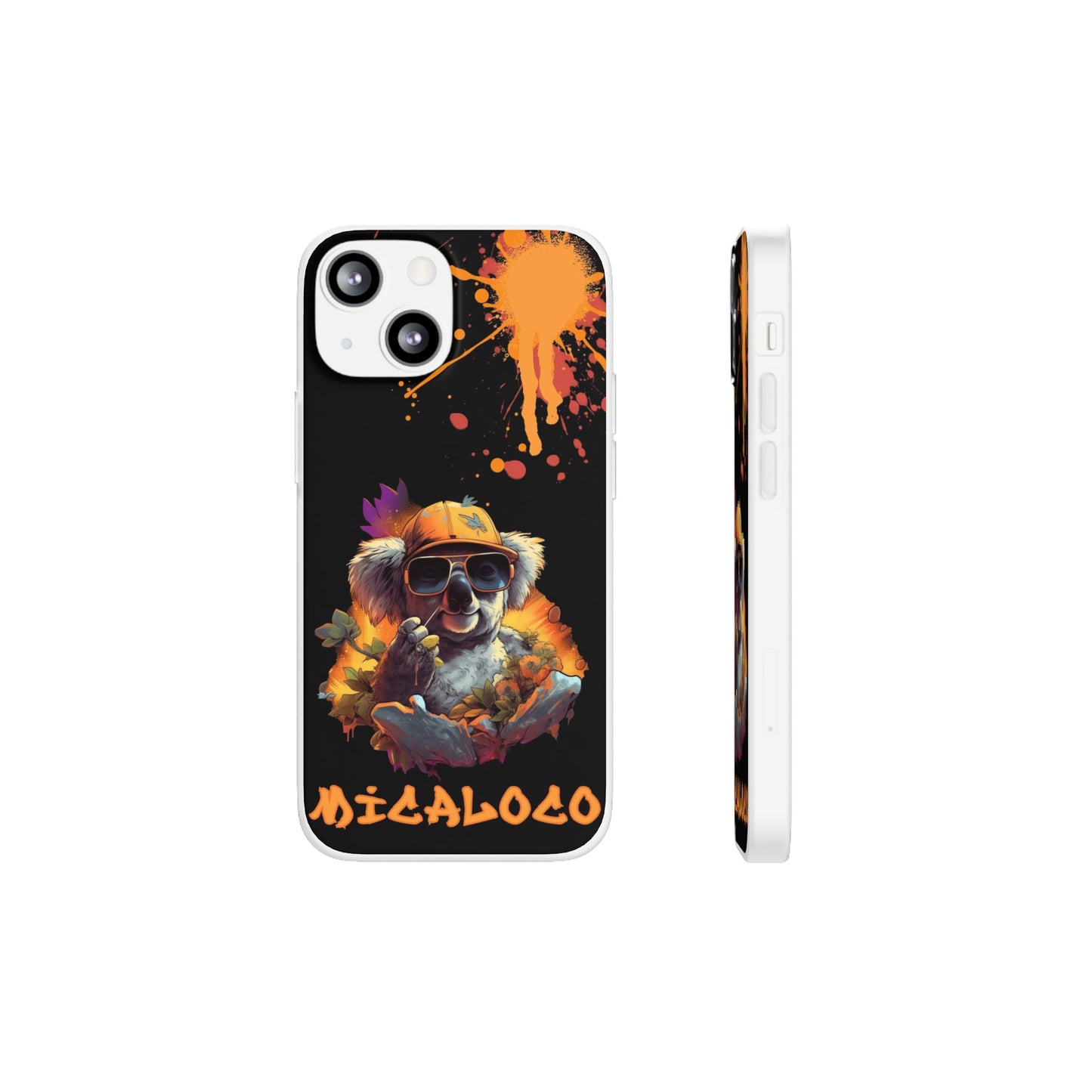AUSSIE MAD C*NT KOALAS IPHONE FLEXI CASE (#1 TOOTHPICK GUY)