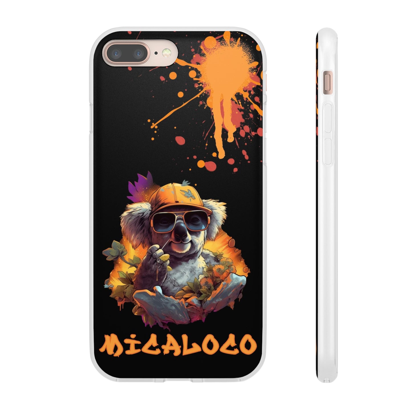 AUSSIE MAD C*NT KOALAS IPHONE FLEXI CASE (#1 TOOTHPICK GUY)