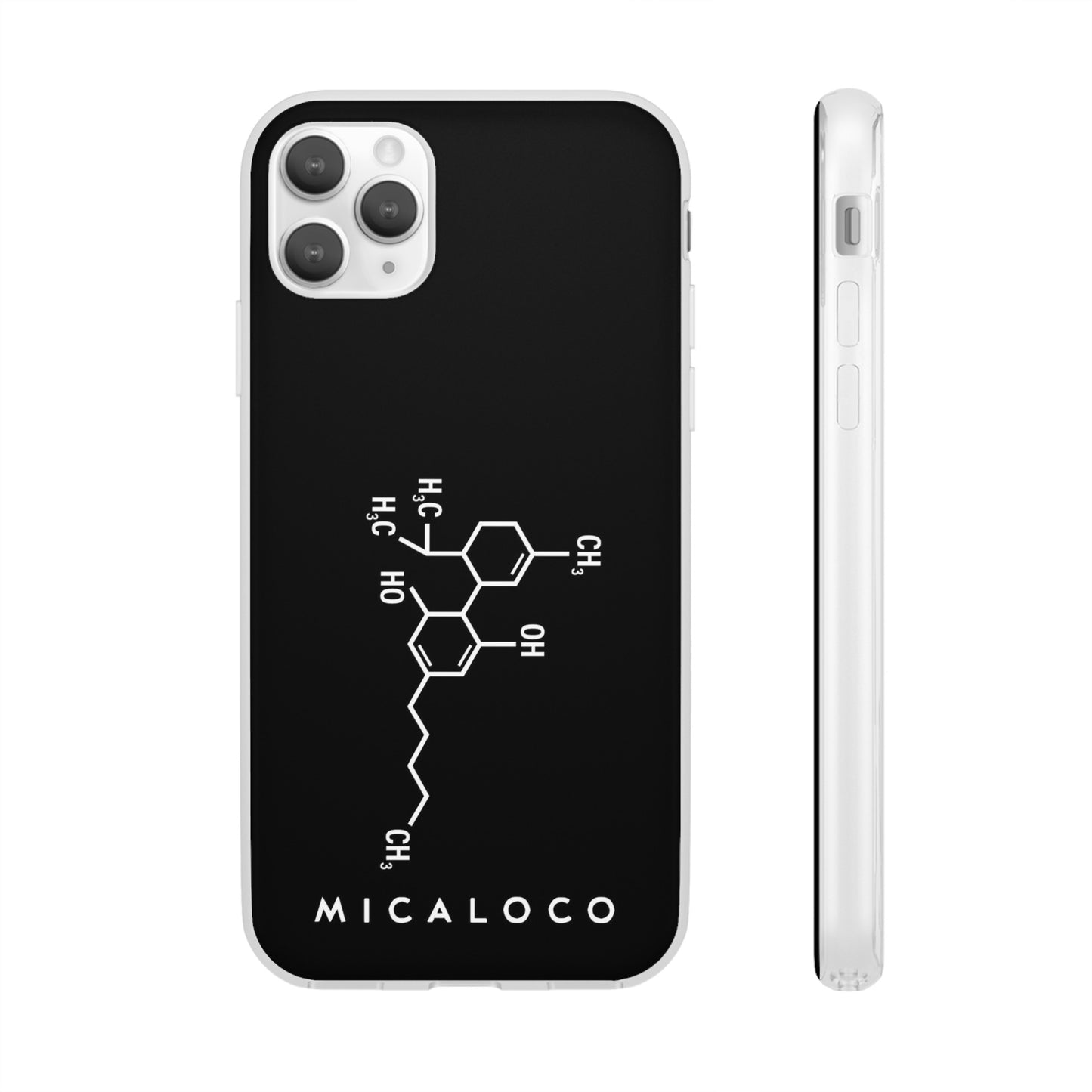 MARYJANE CHEMICAL CODE (BLK) IPHONE FLEXI PH CASE