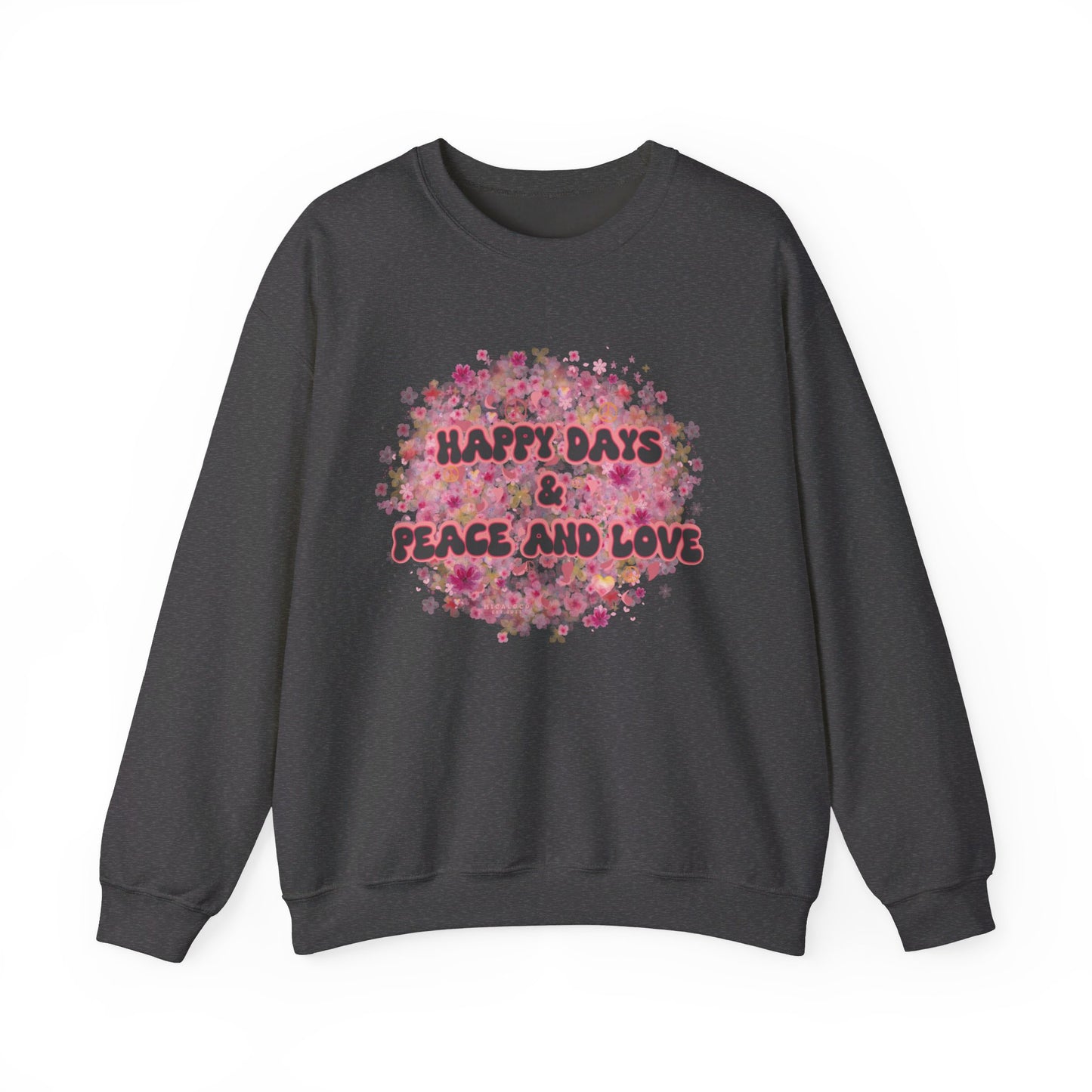 HAPPY DAYS & PEACE AND LOVE CREWNECK