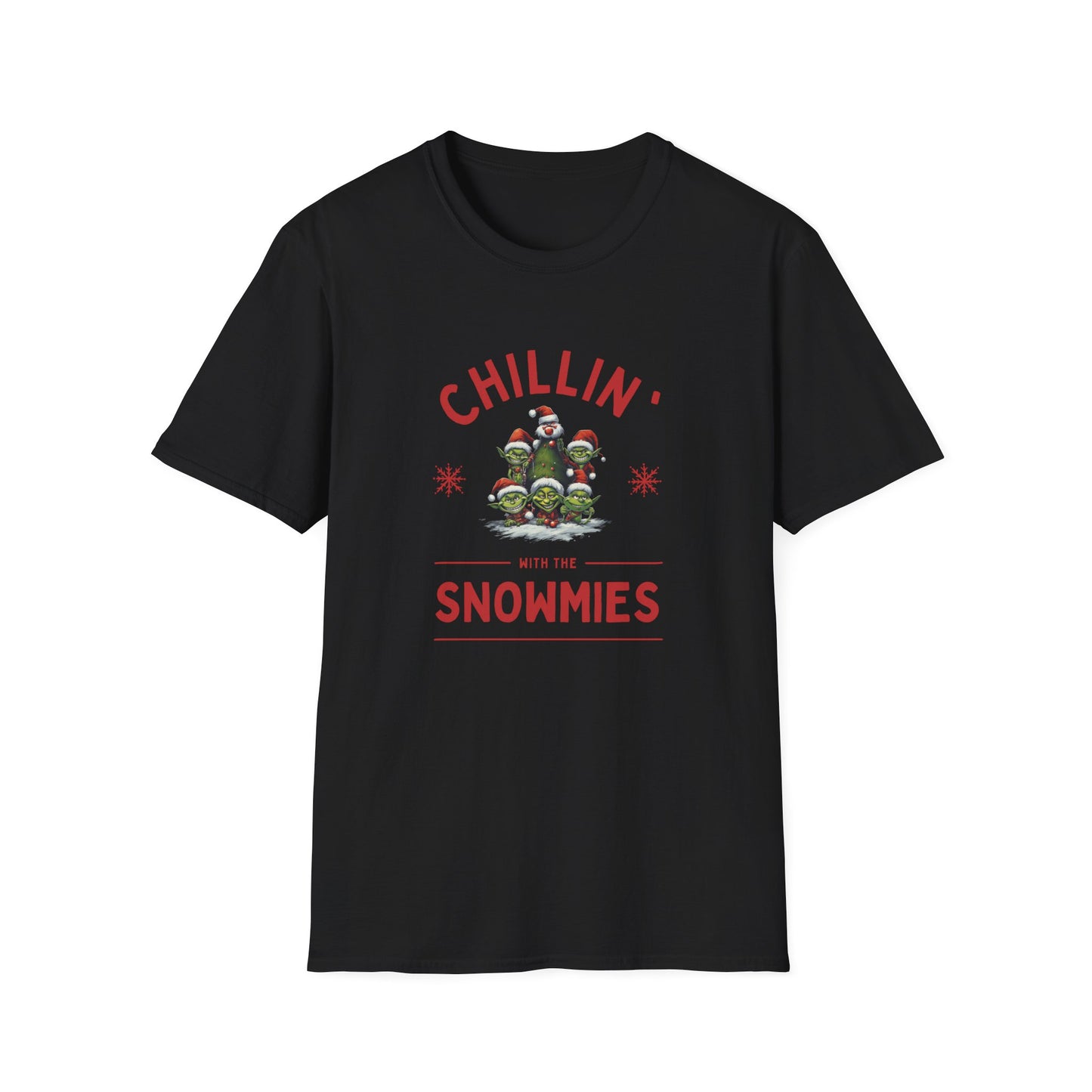 CHILLIN' WITH THE SNOWMIES CLASSIC FIT T-SHIRT
