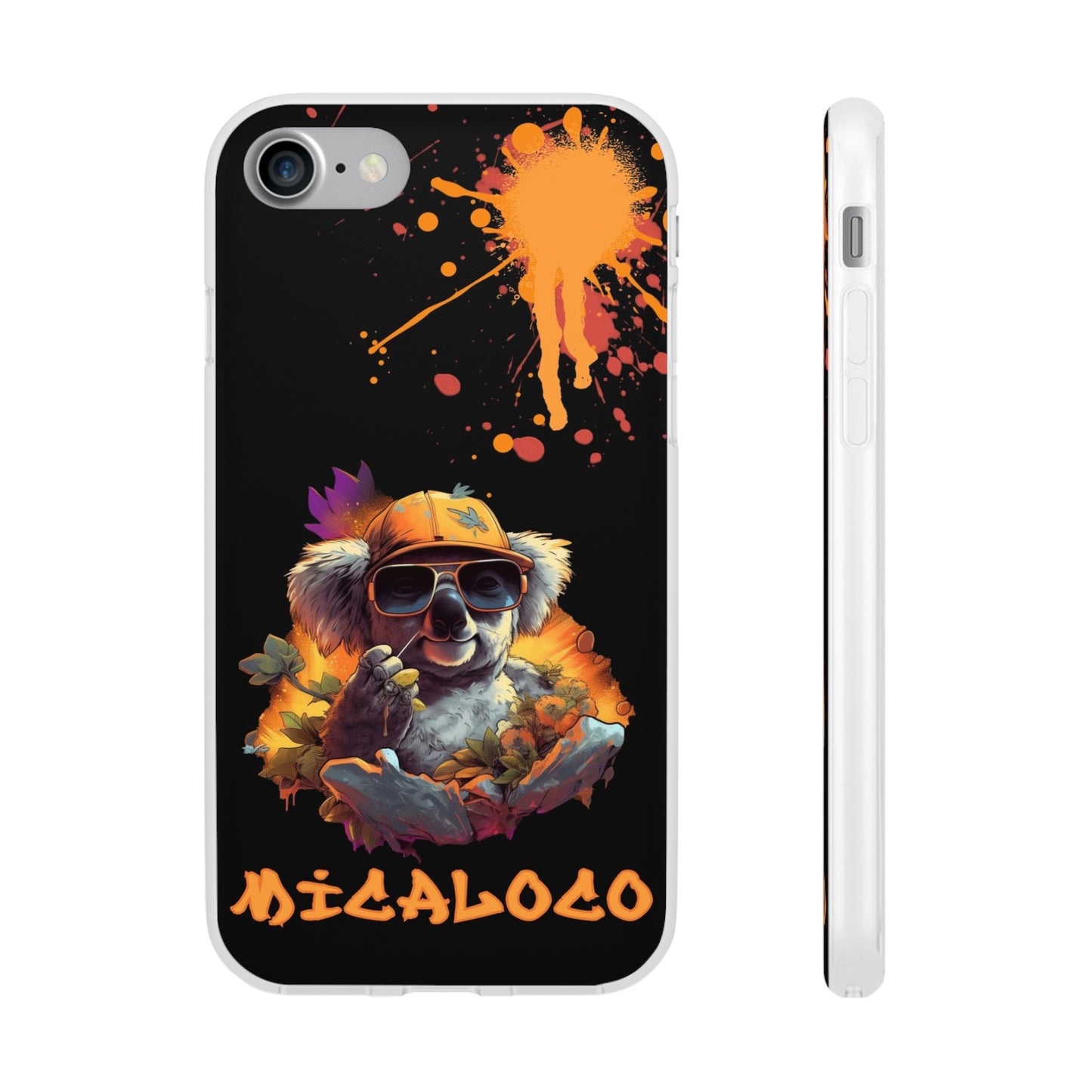 AUSSIE MAD C*NT KOALAS IPHONE FLEXI CASE (#1 TOOTHPICK GUY)