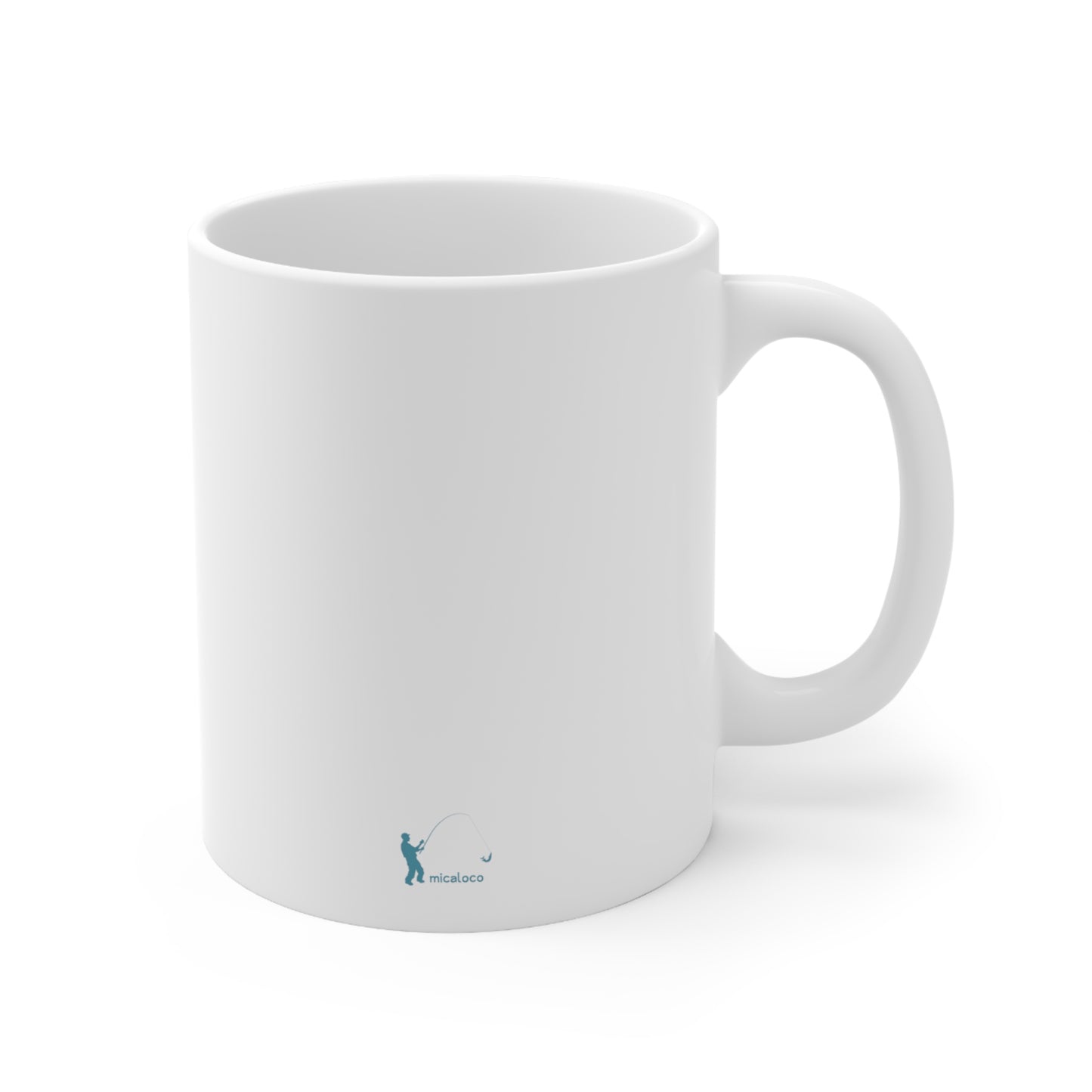 RATHER BE FISHING (BLUE) COFFEE MUG