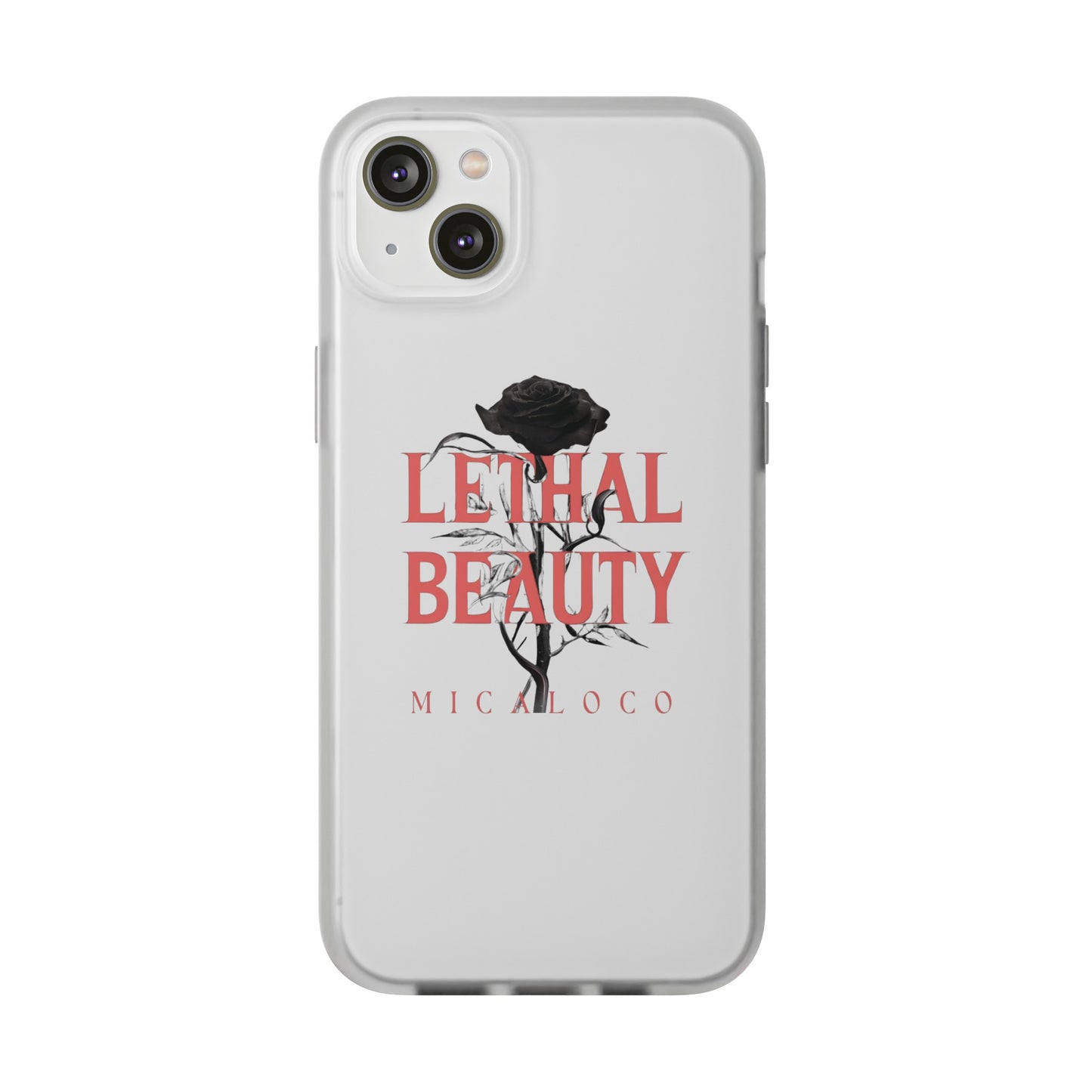 LETHAL BEAUTY IPHONE FLEXI PHONECASE