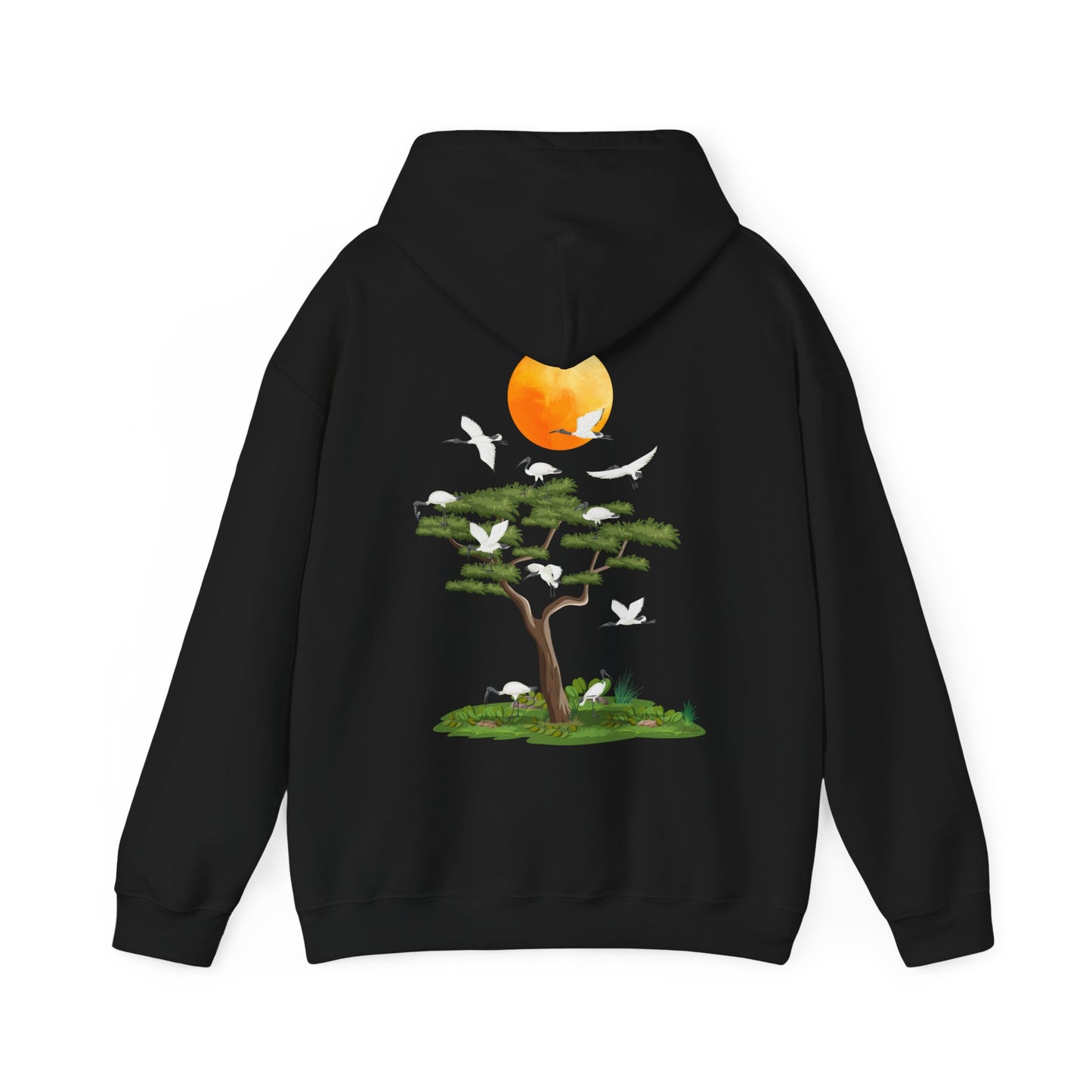 AUSSIE BIN CHICKEN SUNSET CLASSIC HOODIE